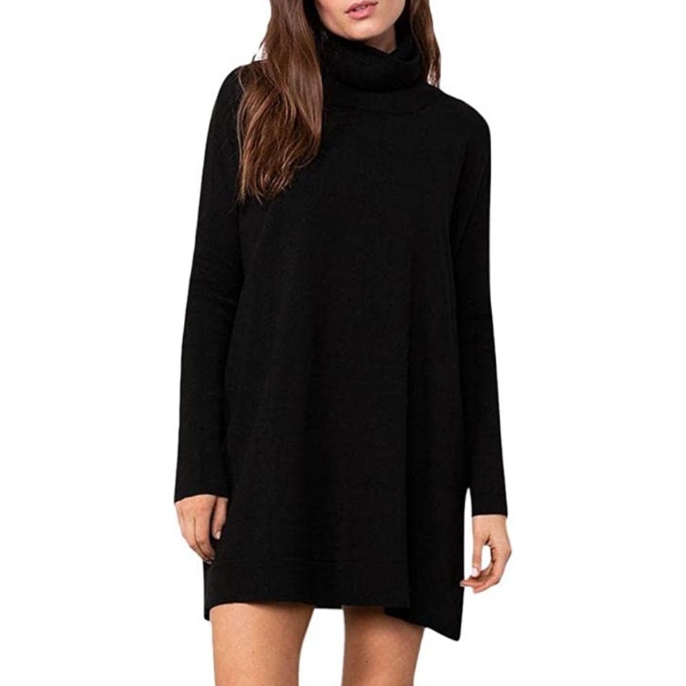 BB DAKOTA Hug Me Tight Turtleneck Long Sleeve Sweater Dress
